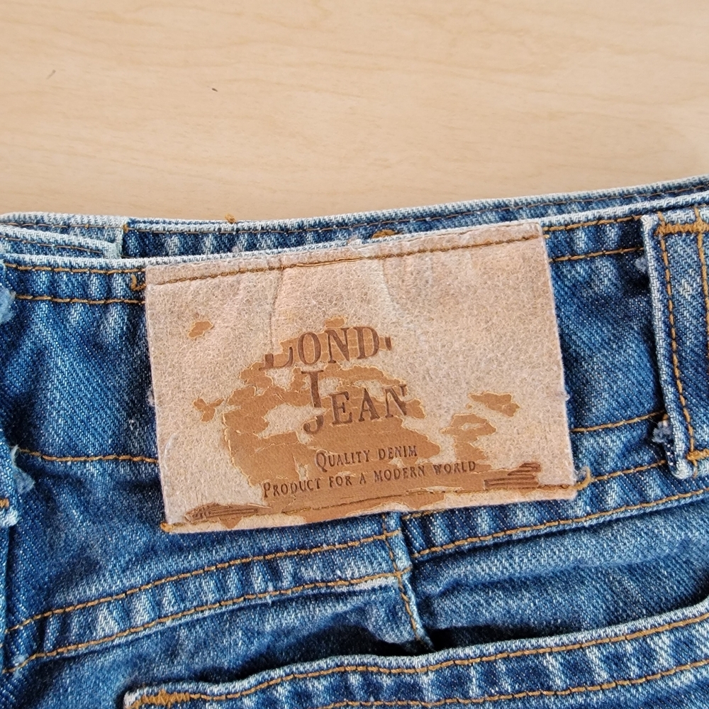 MODA INT'L Denim Button-Front Skirt Size 10 - Picture 4 of 4